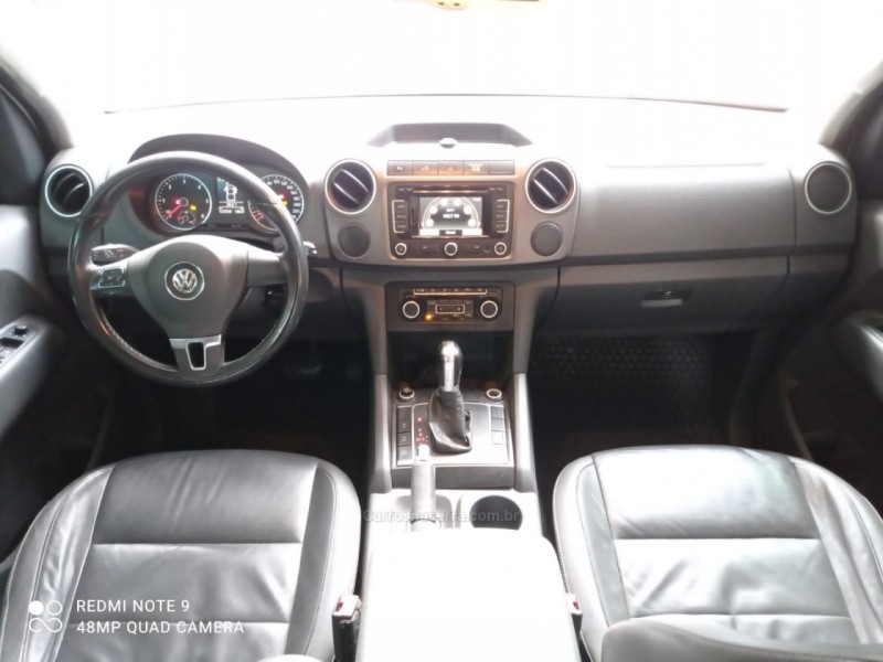 AMAROK 2.0 HIGHLINE 4X4 CD 16V TURBO INTERCOOLER DIESEL 4P AUTOMÁTICO - 2013 - VACARIA
