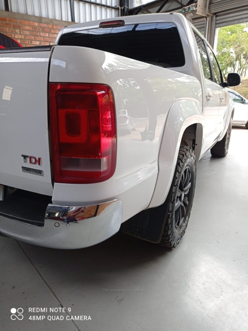 AMAROK 2.0 HIGHLINE 4X4 CD 16V TURBO INTERCOOLER DIESEL 4P AUTOMÁTICO - 2013 - VACARIA