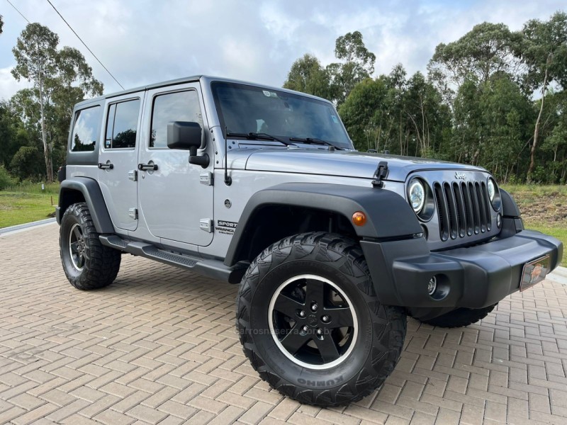 wrangler 3.6 unlimited sport 4x4 v6 gasolina 4p automatico 2015 canela