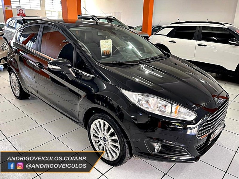 FIESTA 1.6 TITANIUM PLUS HATCH 16V FLEX 4P AUTOMÁTICO