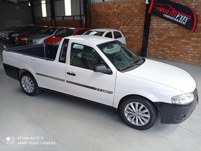 SAVEIRO 1.6 MI TITAN CS 8V FLEX 2P MANUAL G.IV - 2009 - VACARIA