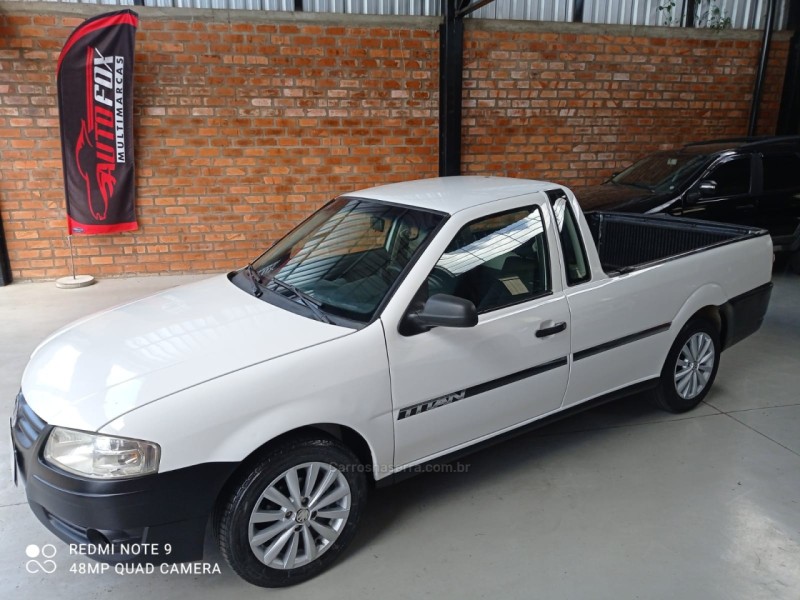 saveiro 1.6 mi titan cs 8v flex 2p manual g.iv 2009 vacaria