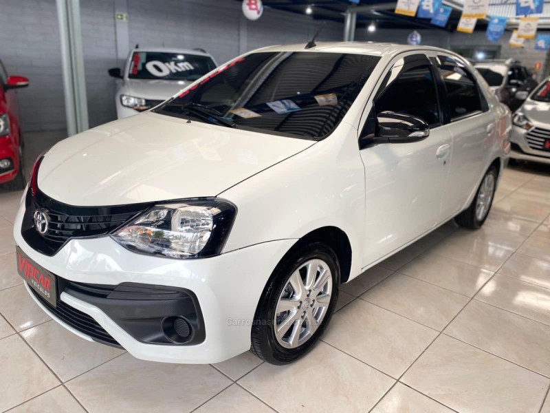 etios 1.5 x plus sedan 16v flex 4p manual 2019 estancia velha