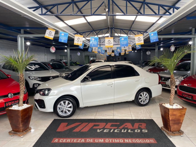 ETIOS 1.5 X PLUS SEDAN 16V FLEX 4P MANUAL - 2019 - ESTâNCIA VELHA