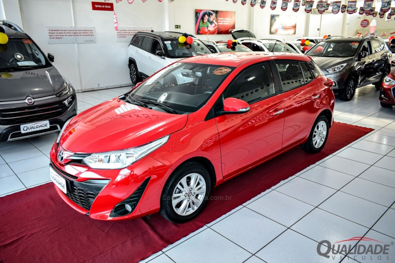 YARIS 1.3 16V FLEX XL PLUS TECH MULTIDRIVE17 - 2019 - SANTA CRUZ DO SUL