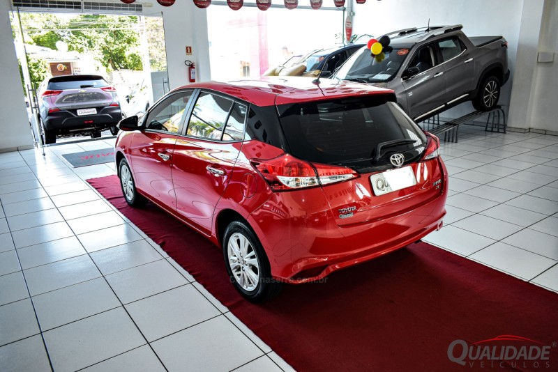 YARIS 1.3 16V FLEX XL PLUS TECH MULTIDRIVE17 - 2019 - SANTA CRUZ DO SUL