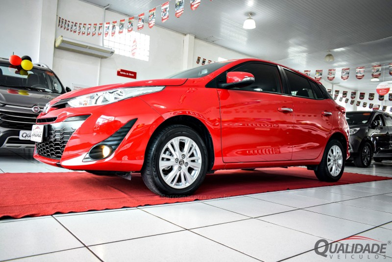 YARIS 1.3 16V FLEX XL PLUS TECH MULTIDRIVE17 - 2019 - SANTA CRUZ DO SUL