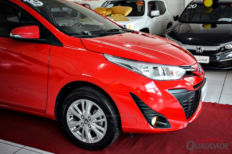 YARIS 1.3 16V FLEX XL PLUS TECH MULTIDRIVE17 - 2019 - SANTA CRUZ DO SUL