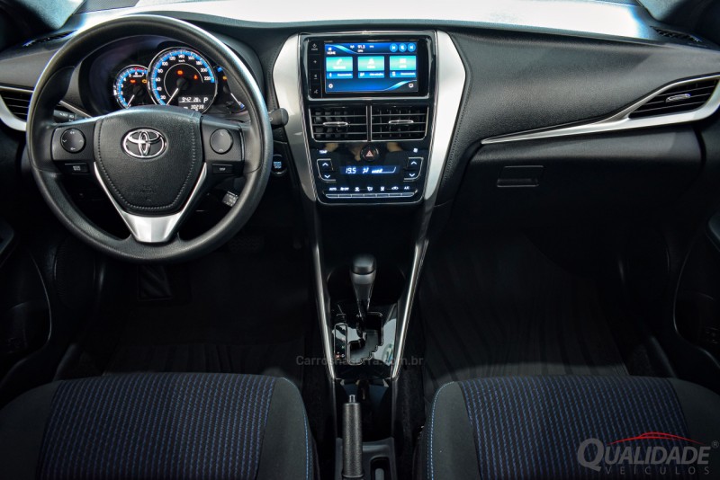 YARIS 1.3 16V FLEX XL PLUS TECH MULTIDRIVE17 - 2019 - SANTA CRUZ DO SUL