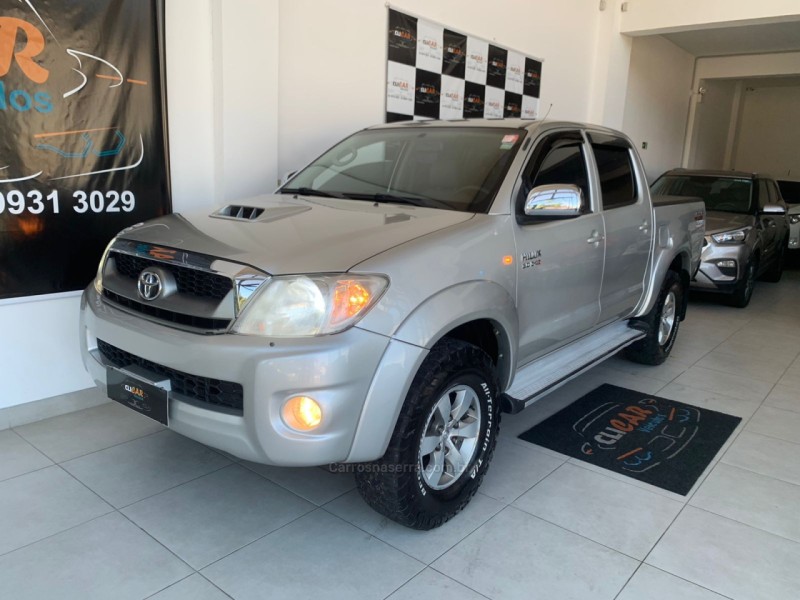 hilux 3.0 srv 4x4 cd 16v turbo diesel 4p manual 2009 caxias do sul