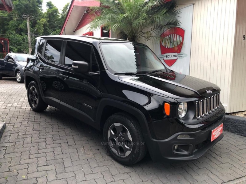 renegade 1.8 16v flex sport 4p manual 2016 tres coroas