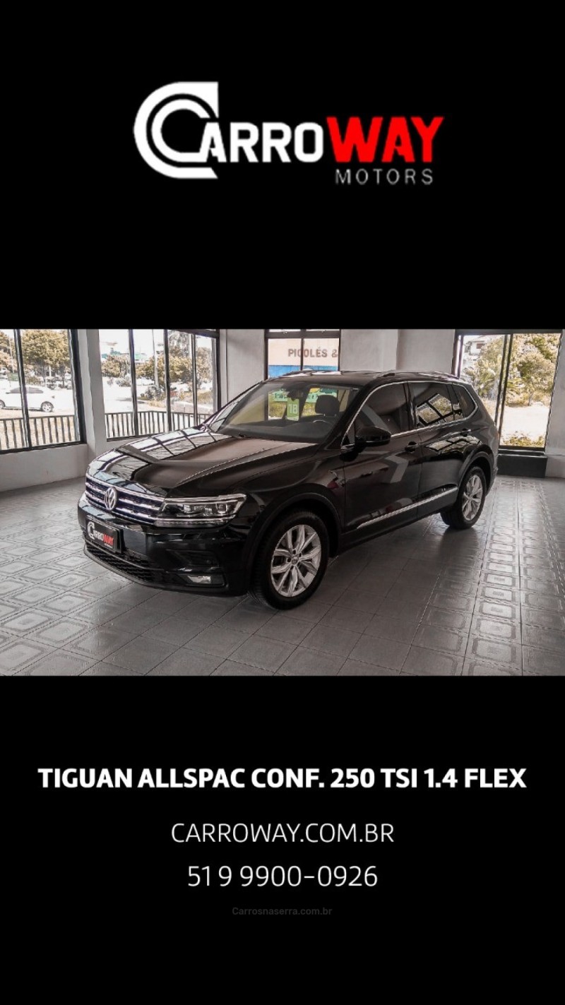 TIGUAN 1.4 ALLSPACE COMFORT 250 TSI FLEX 4P - 2018 - FELIZ