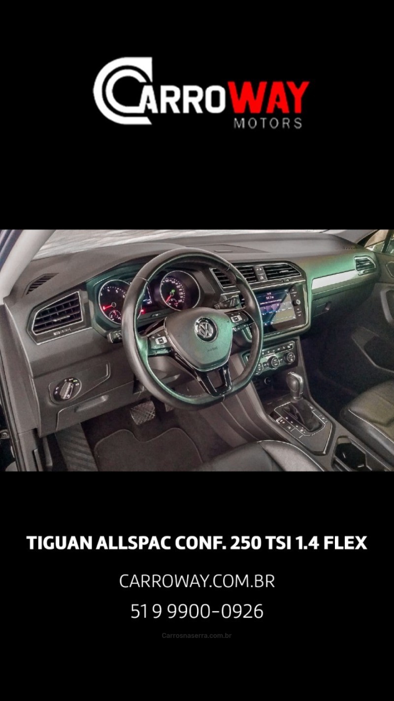 TIGUAN 1.4 ALLSPACE COMFORT 250 TSI FLEX 4P - 2018 - FELIZ