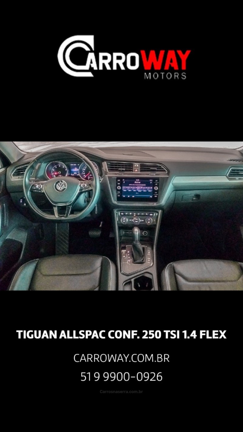 TIGUAN 1.4 ALLSPACE COMFORT 250 TSI FLEX 4P - 2018 - FELIZ