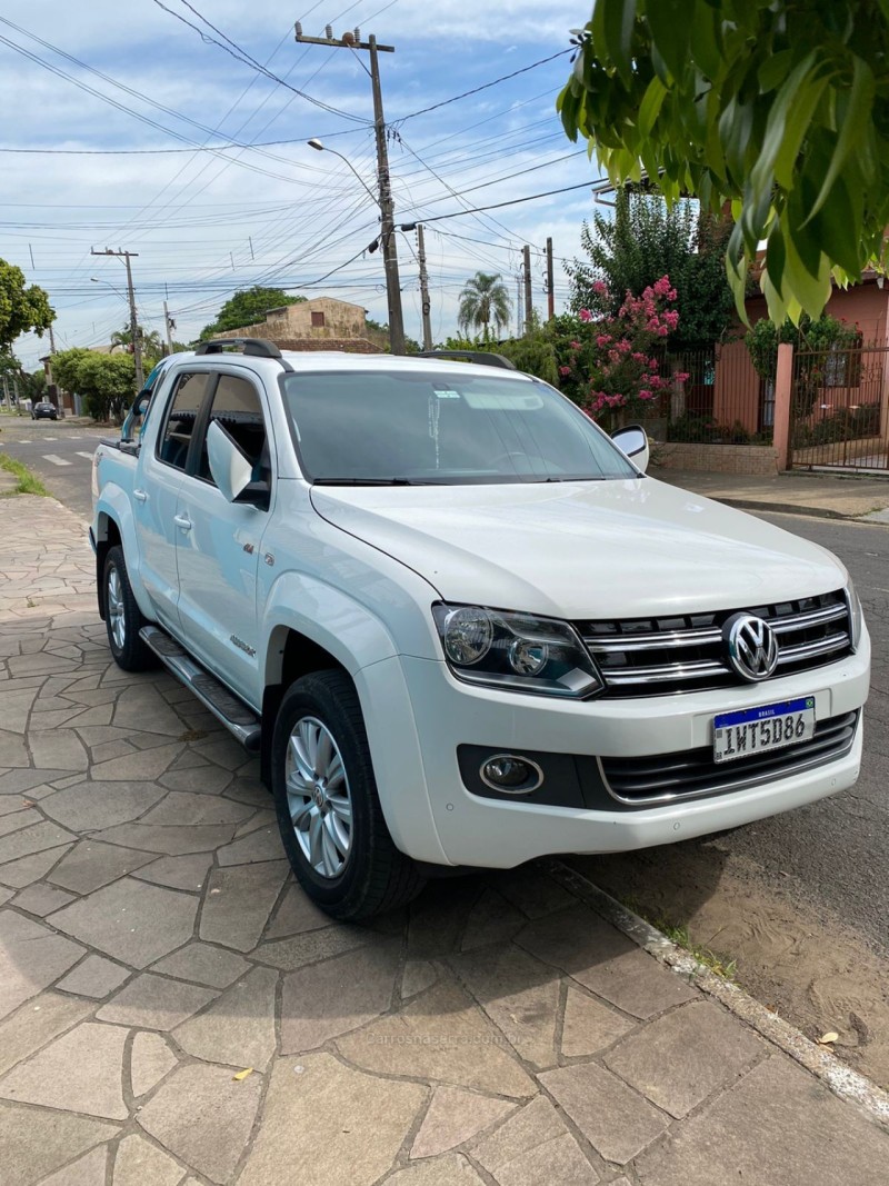 AMAROK 2.0 HIGHLINE 4X4 CD 16V TURBO INTERCOOLER DIESEL 4P AUTOMÁTICO - 2015 - DOIS IRMãOS