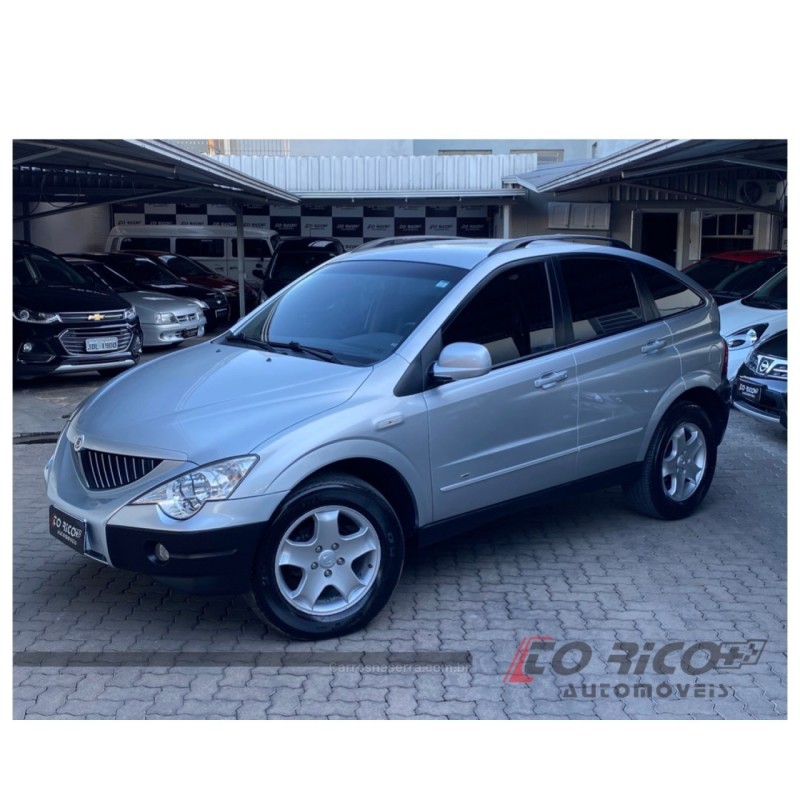 actyon 2.0 gl 4x4 16v 141cv turbo intercooler diesel 4p automatico 2008 campo bom