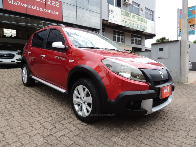 SANDERO 1.6 STEPWAY 8V FLEX 4P MANUAL - 2012 - NOVO HAMBURGO