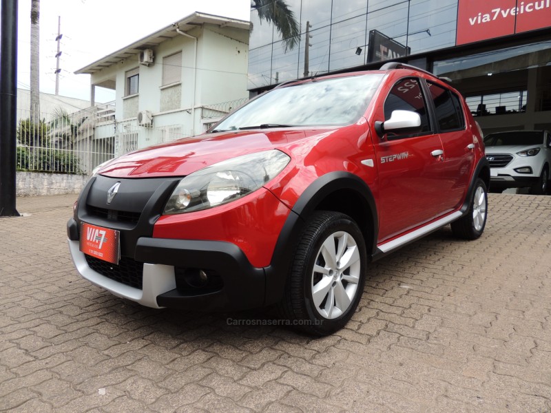 SANDERO 1.6 STEPWAY 8V FLEX 4P MANUAL - 2012 - NOVO HAMBURGO