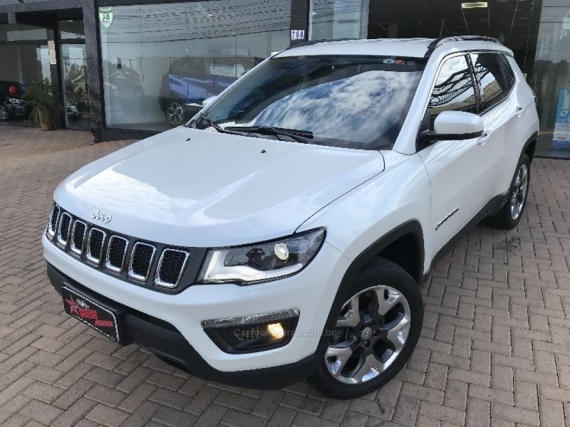 COMPASS 2.0 16V DIESEL LONGITUDE 4X4 AUTOMÁTICO - 2019 - TEUTôNIA