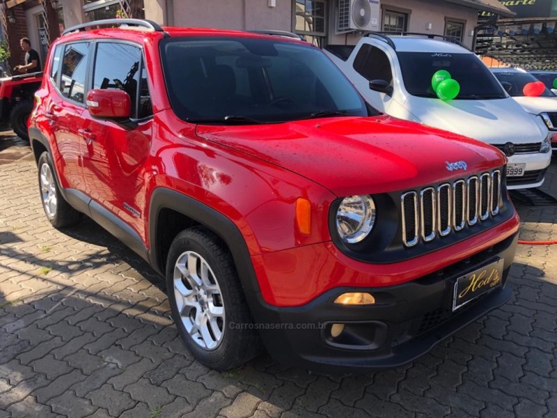 RENEGADE 1.8 16V FLEX LONGITUDE 4P AUTOMÁTICO - 2016 - CANELA