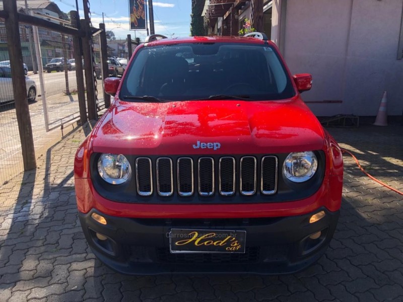 RENEGADE 1.8 16V FLEX LONGITUDE 4P AUTOMÁTICO - 2016 - CANELA