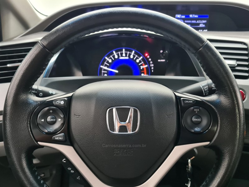 CIVIC 1.8 LXS 16V FLEX 4P AUTOMÁTICO - 2014 - SANTA CRUZ DO SUL