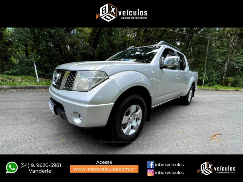 FRONTIER 2.5 LE 4X4 CD TURBO ELETRONIC DIESEL 4P AUTOMÁTICO - 2010 - GRAMADO