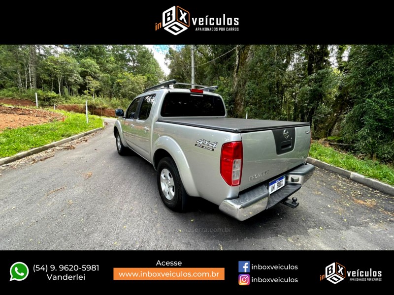 FRONTIER 2.5 LE 4X4 CD TURBO ELETRONIC DIESEL 4P AUTOMÁTICO - 2010 - GRAMADO