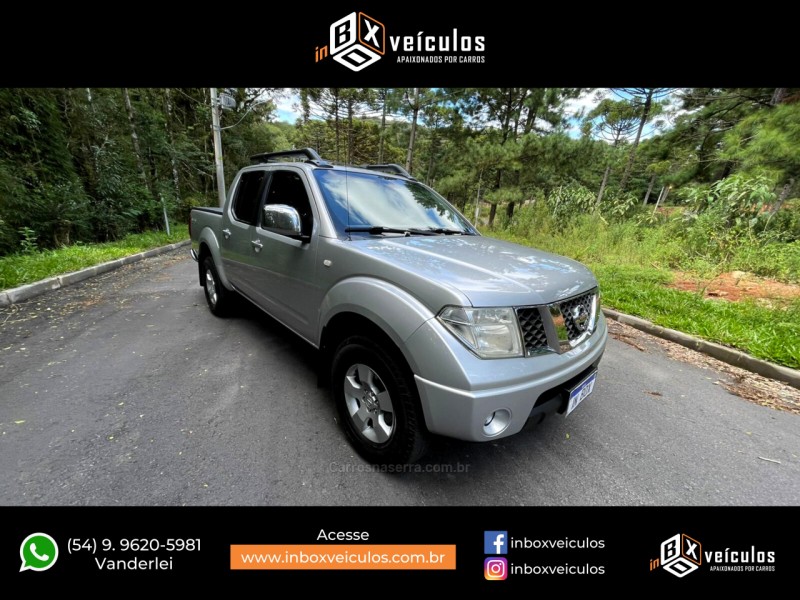 FRONTIER 2.5 LE 4X4 CD TURBO ELETRONIC DIESEL 4P AUTOMÁTICO - 2010 - GRAMADO