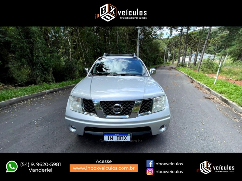 FRONTIER 2.5 LE 4X4 CD TURBO ELETRONIC DIESEL 4P AUTOMÁTICO - 2010 - GRAMADO
