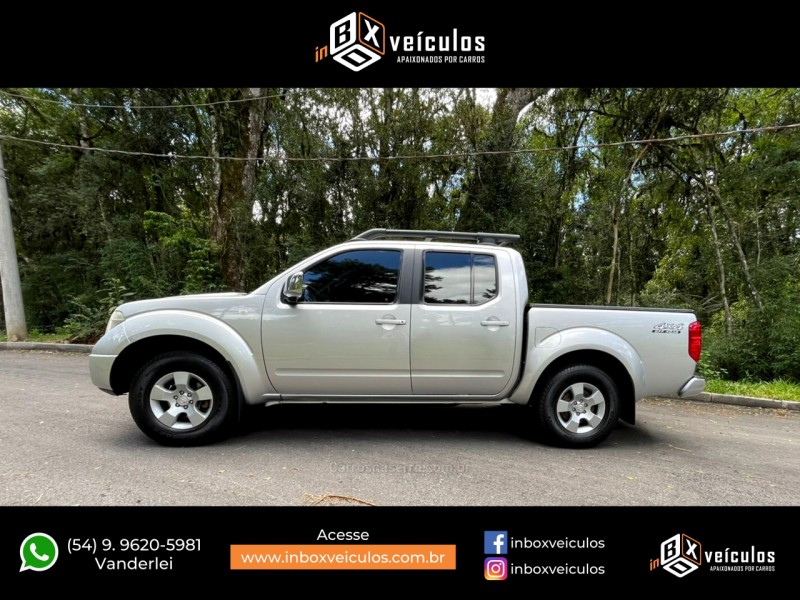FRONTIER 2.5 LE 4X4 CD TURBO ELETRONIC DIESEL 4P AUTOMÁTICO - 2010 - GRAMADO