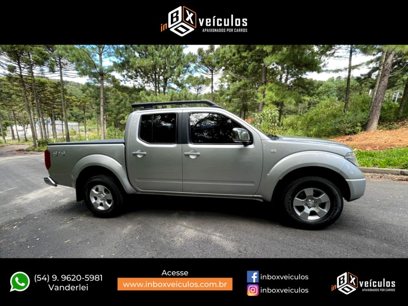 FRONTIER 2.5 LE 4X4 CD TURBO ELETRONIC DIESEL 4P AUTOMÁTICO - 2010 - GRAMADO