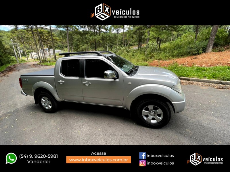 FRONTIER 2.5 LE 4X4 CD TURBO ELETRONIC DIESEL 4P AUTOMÁTICO - 2010 - GRAMADO