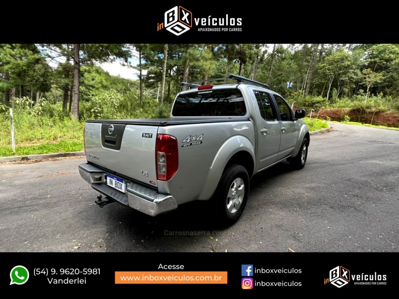 FRONTIER 2.5 LE 4X4 CD TURBO ELETRONIC DIESEL 4P AUTOMÁTICO - 2010 - GRAMADO