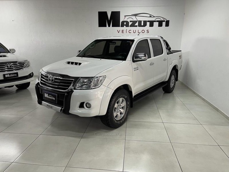 hilux 3.0 srv 4x4 cd 16v turbo intercooler diesel 4p automatico 2014 bento goncalves