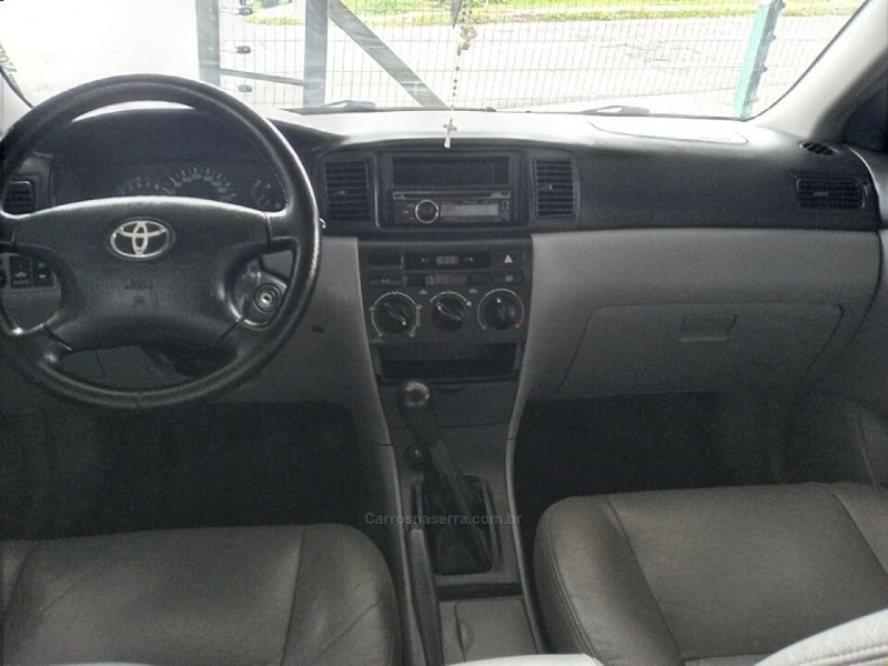 COROLLA 1.8 XEI 16V GASOLINA 4P MANUAL - 2003 - CAXIAS DO SUL