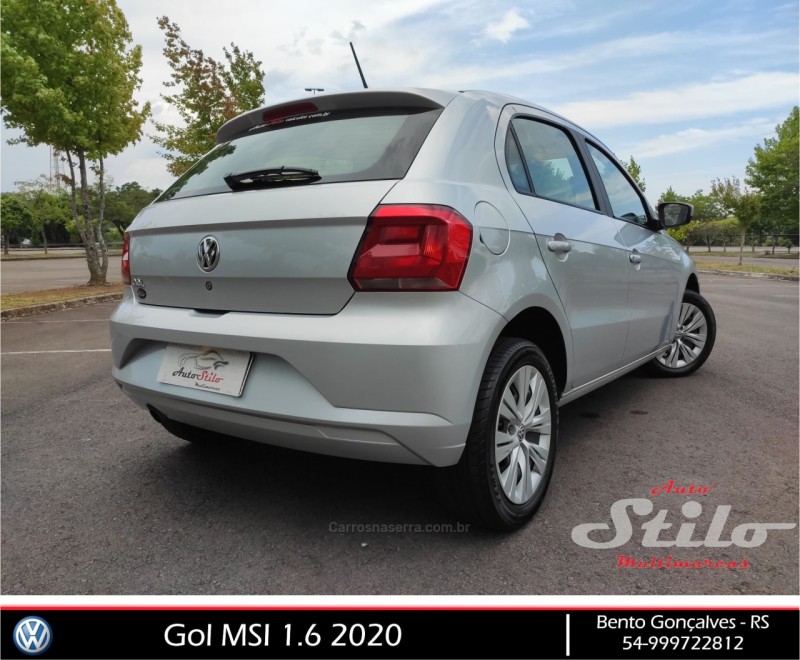 GOL 1.6 MSI 8V TOTALFLEX 4P MANUAL - 2020 - BENTO GONçALVES