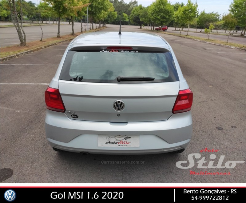 GOL 1.6 MSI 8V TOTALFLEX 4P MANUAL - 2020 - BENTO GONçALVES