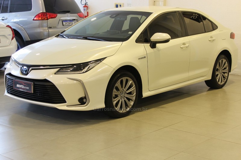 corolla 1.8 altis 16v hibrido 4p automatico 2020 bento goncalves