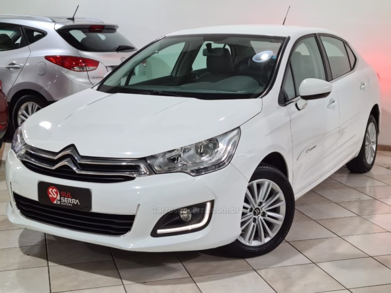 C4 LOUNGE 1.6 ORIGINE 16V TURBO FLEX 4P AUTOMÁTICO - 2018 - CAXIAS DO SUL