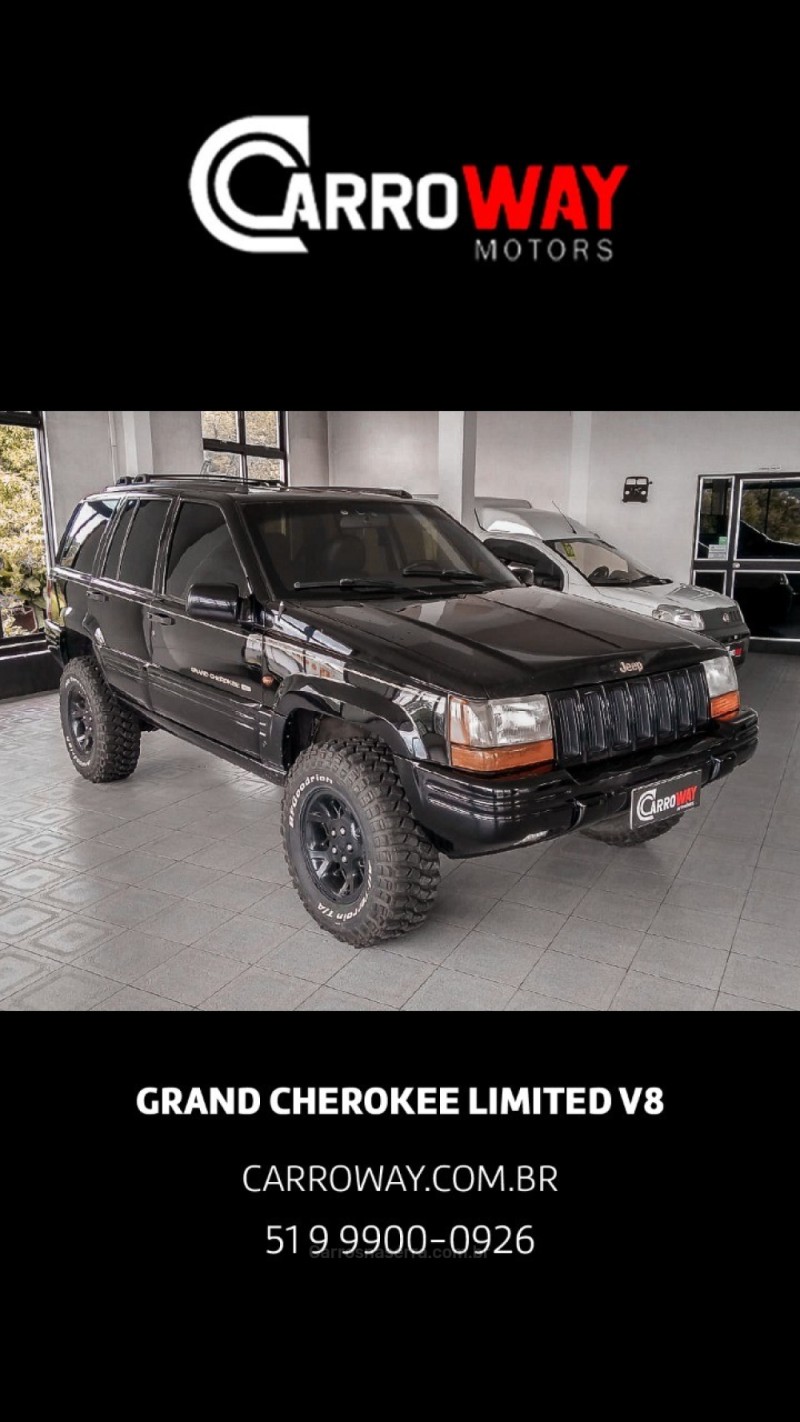 grand cherokee 5.2 limited 4x4 v8 16v gasolina 4p automatico 1997 feliz