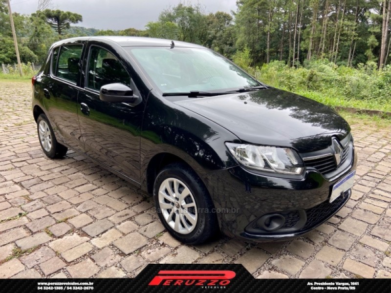 SANDERO 1.6 EXPRESSION 16V FLEX 4P MANUAL - 2019 - NOVA PRATA