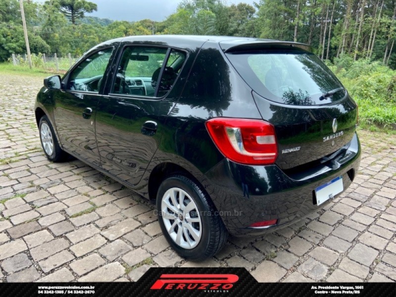 SANDERO 1.6 EXPRESSION 16V FLEX 4P MANUAL - 2019 - NOVA PRATA