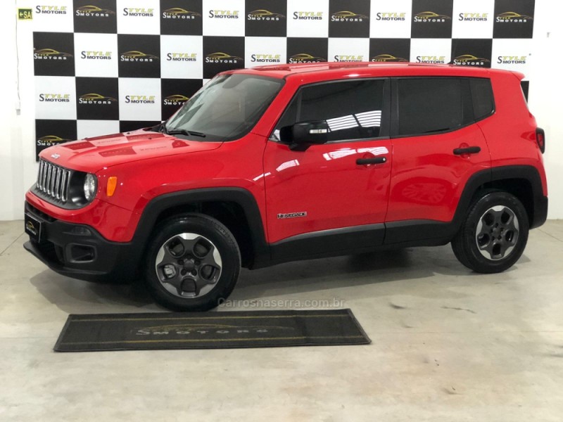 renegade 1.8 16v flex sport 4p manual 2016 novo hamburgo