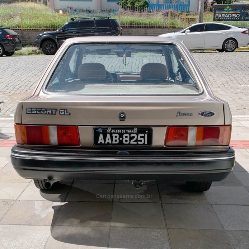 ESCORT 1.6 GL 8V GASOLINA 2P MANUAL - 1990 - FLORES DA CUNHA