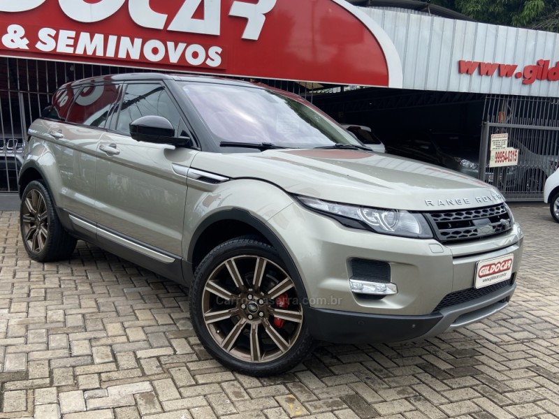 RANGE ROVER EVOQUE 2.0 PURE TECH 4WD 16V GASOLINA 4P AUTOMÁTICO - 2014 - CAMPO BOM