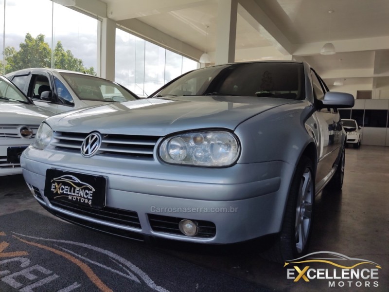 GOLF 1.6 MI BLACK & SILVER 8V GASOLINA 4P MANUAL - 2003 - NOVO HAMBURGO