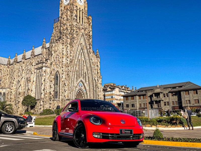 fusca 2.0 tsi 16v r line gasolina 2p automatico 2014 canela
