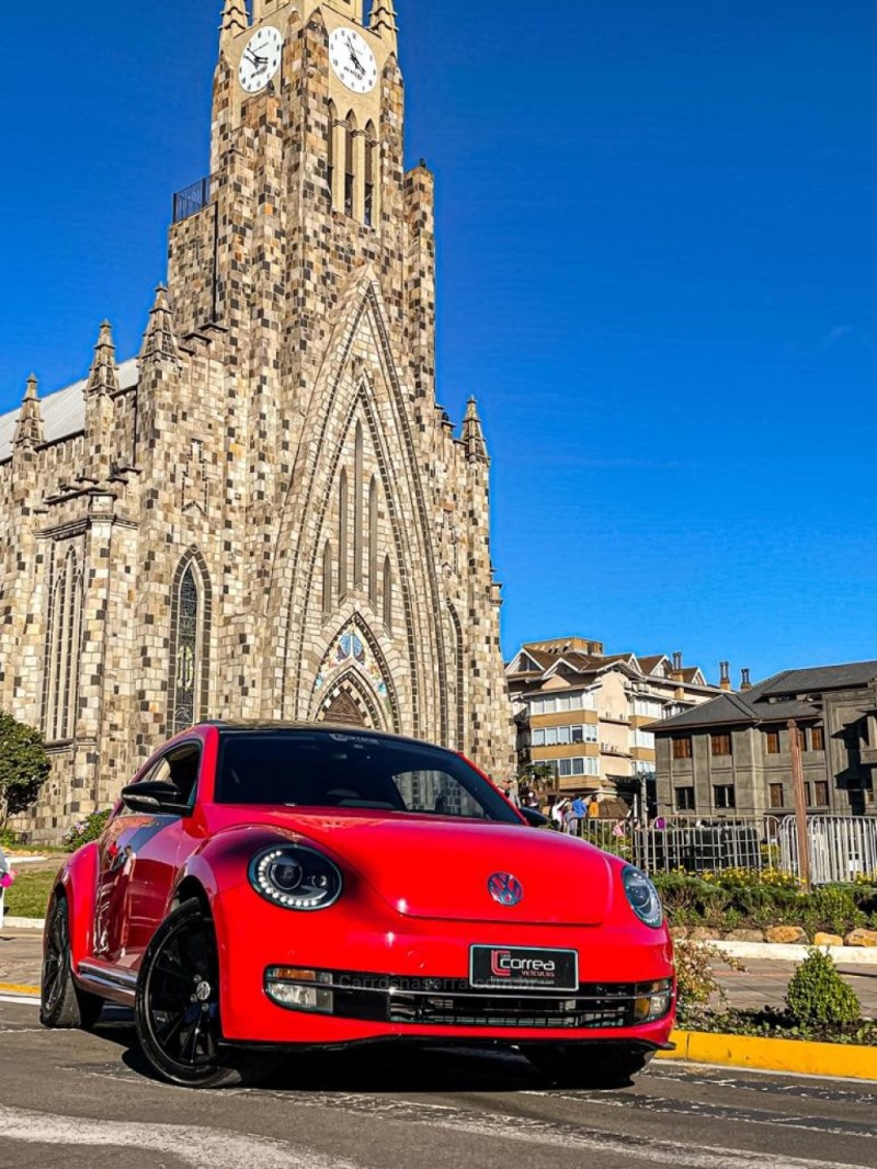 FUSCA 2.0 TSI 16V R-LINE GASOLINA 2P AUTOMÁTICO - 2014 - CANELA