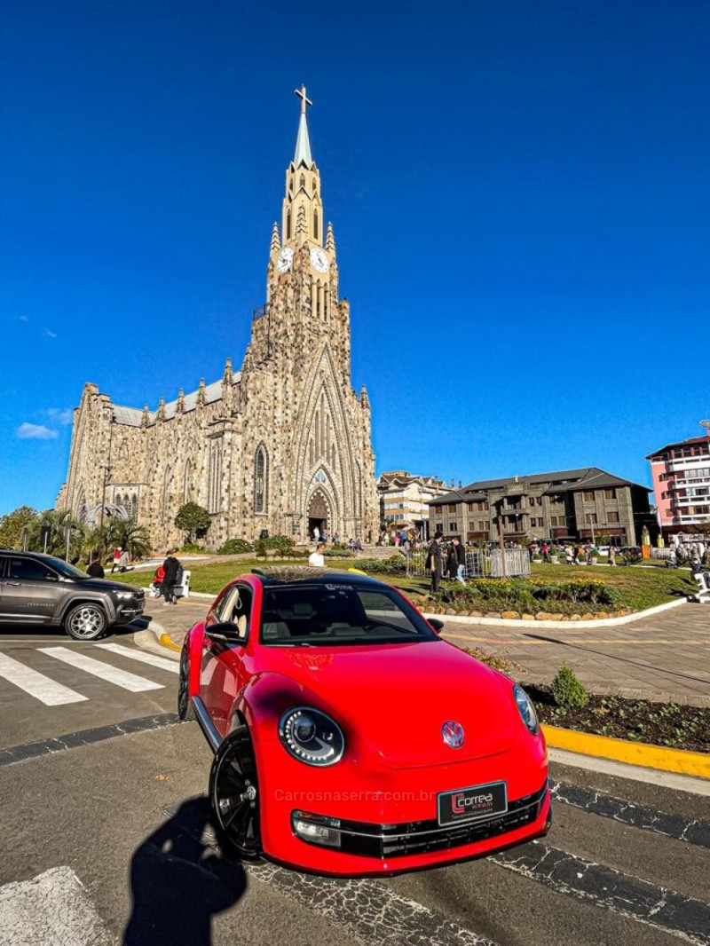 FUSCA 2.0 TSI 16V R-LINE GASOLINA 2P AUTOMÁTICO - 2014 - CANELA